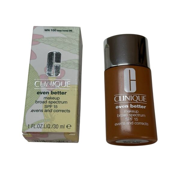 Clinique Even Better Makeup Broad Spectrum SPF 15 Evens & Correct NEW Sealed - Picture 1 of 10
